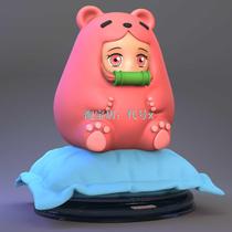 The Ghosts Edge Soybean Dog Bear Suit Version 3D Print model stl hands high quality material file