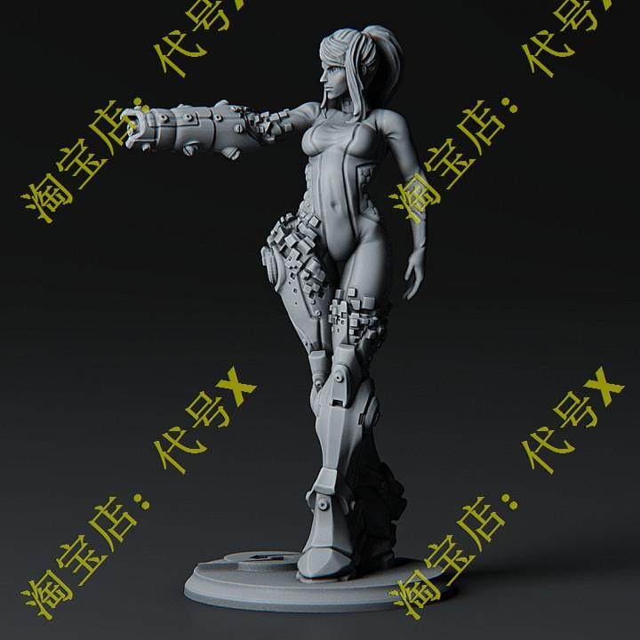 Galaxy Fighters Samaran Sub-piece 3D Print Model Data stl figure model High fini material File