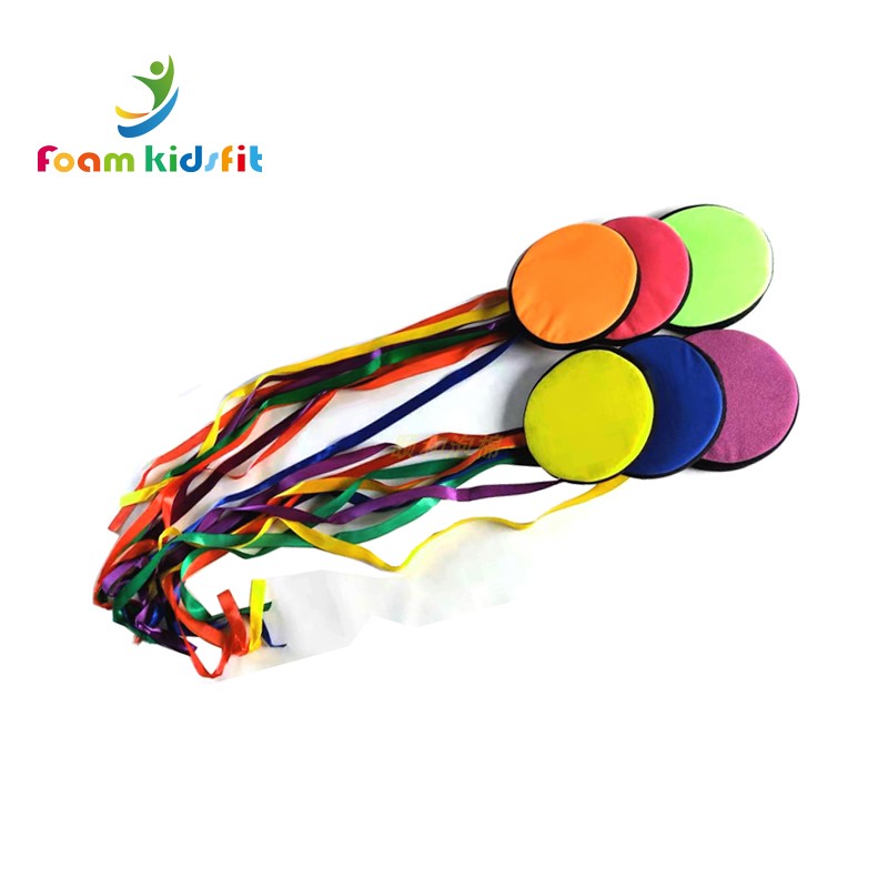 Children's body suitable to feel integrated body Intelligent Sports Kindergarten Family field Living to use colourful belt Frisbee