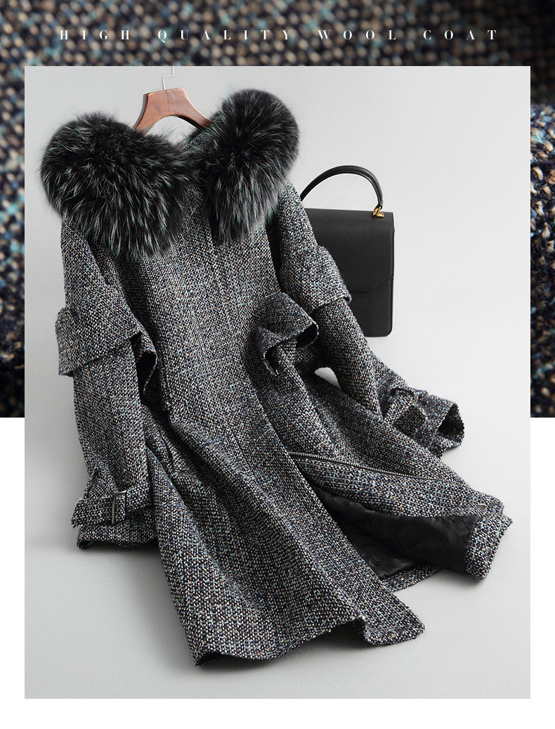 Manteau de fourrure femme      - Ref 3173826 Image 7