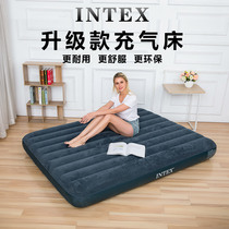  INTEX air cushion bed Inflatable mattress double household plus single folding mattress Inflatable pad simple portable bed