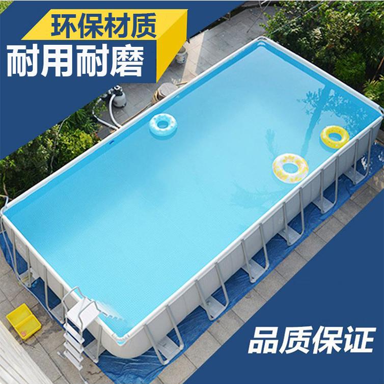 Large Swimming Pool for Home Use, Extra-Large for Children and Adults, with Frame, Thickened, Private Outdoor Folding Pool, Fish Pond