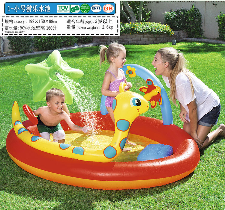 Giải trí inflatable biển bóng hồ bơi bé chơi hồ bơi trẻ sơ sinh con hồ bơi dày cá cát hồ bơi sóng đồ chơi đồ chơi đi biển cho bé