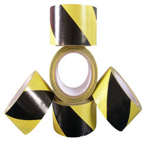 Warning tape Zebra floor tape Factory fire black yellow warning tape 4 5 wide warning tape