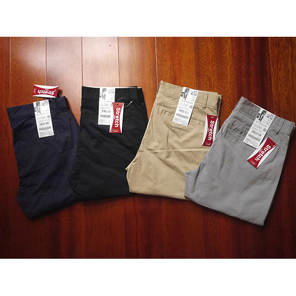 Authentic Giordano Men's Autumn Thin Stretch Slim Fit Loose Straight Casual Pants Long Pants Men's Pants 01119007