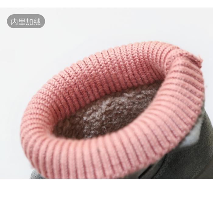Giày mùa đông cộng với giày nhung nhung Giày tuyết ấm áp Giày ống cotton ngắn Phiên bản Hàn Quốc của một đôi giày lười nữ đế dày đế dày giầy nữ trắng