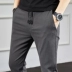 Mùa thu quần cotton nam mùa xuân và mùa thu mẫu đẹp trai tự tu chân 2019 mùa thu mới quần âu quần nam - Quần tây thường quần lót nam Quần tây thường