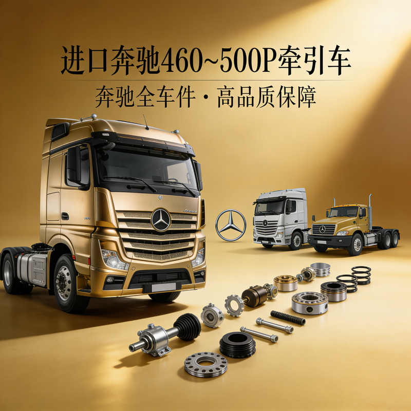 Used for Mercedes-Benz Actros Tractor Trucks, All Vehicle Parts, 460-500 Horsepower Heavy Truck Parts, High-Quality Truck Parts