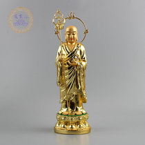 Ksitizang Bodhisattva Buddha statue ornaments backlit station Jin Jigizang King Jiuhuashan ten rounds of bitterness Tibetan King Bodhisattva