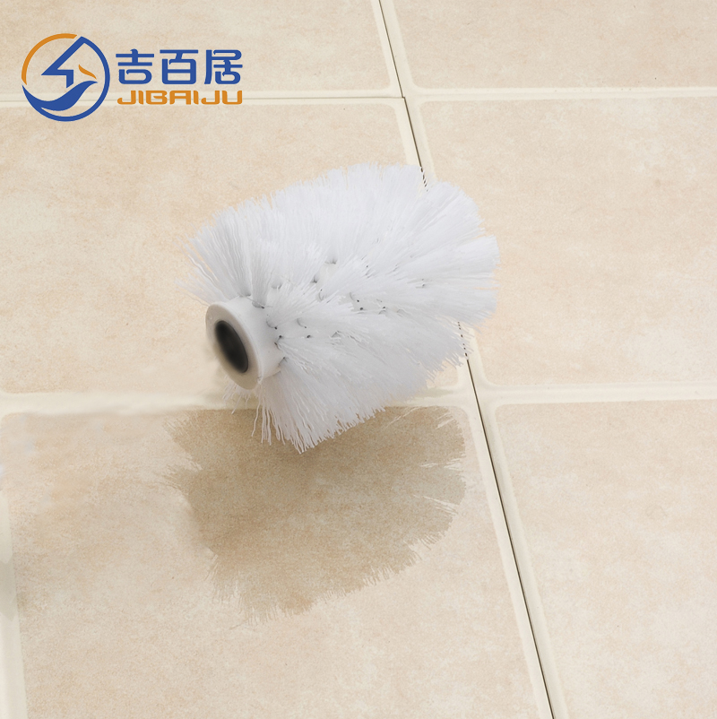 Jibaiju toilet brush replacement brush head toilet toilet brush toilet brush to remove dead corner brush head detachable