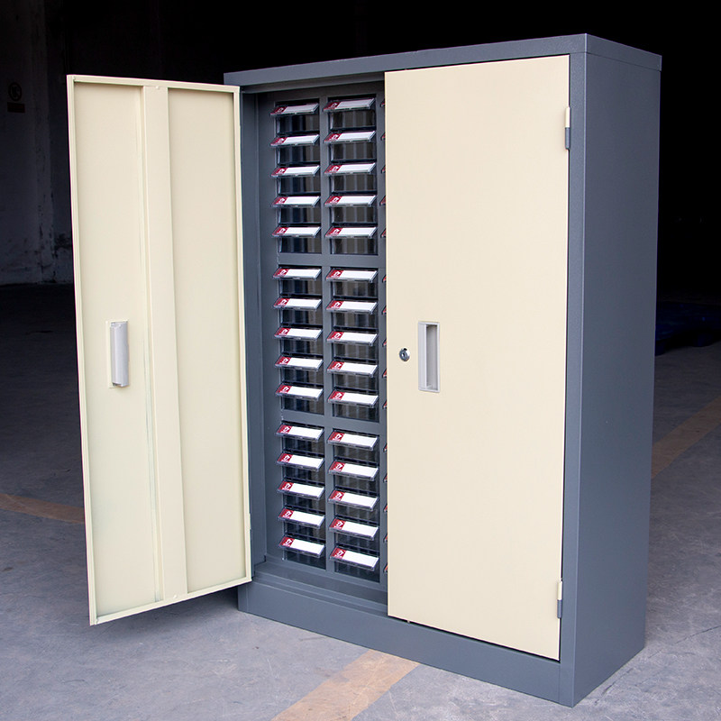 Component storage parts cabinet tool hardware 48 drawer type parts box efficiency material tool sample storage equipment