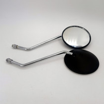 Mens straddle 125 motorcycle accessories rearview mirror Zhujiang ZJ125 Happiness 125 reversing mirror reflector round