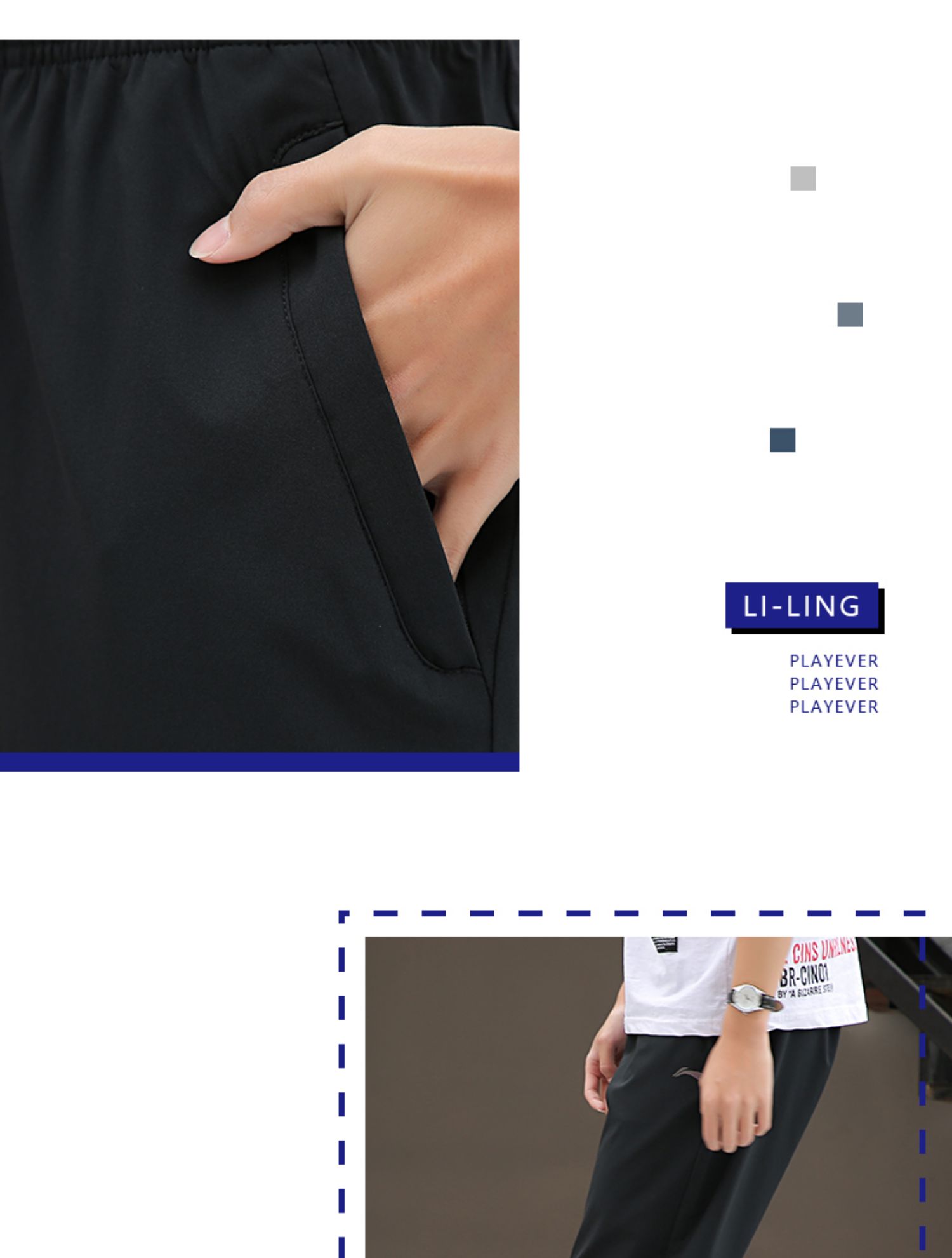 Li Ning quần short thể thao nam khô nhanh mùa hè lỏng lẻo chạy quần mới năm điểm quần thể dục quần short bị hỏng mã giải phóng mặt bằng - Quần thể thao quần short nữ the thao