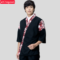 Korean chefs uniform Japanese waiter overalls Japanese cuisine clothing restaurant uniforms men and women kimono sushi clothing