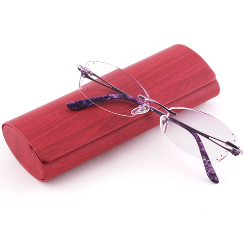 1.61 Ultra -Tough Interior Multi -Focus Point -это почти почти двойной бриллиантовый край, модные и безрамные женские модели показывают зеркало молодых старых цветов