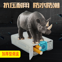 Net friends plastic cigarette box fully enclosed transparent soft and hard cigarette shell whole packaging fire machine one 20 cigarette boxes for men to receive