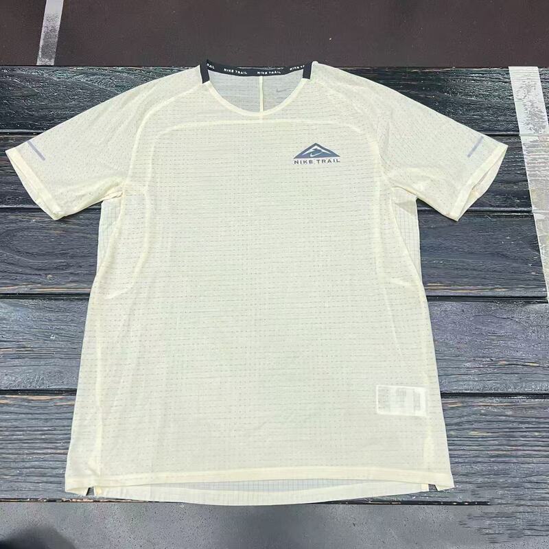 Nike Dri-Fit Men's Sports Quick-Drying Casual Outdoor Running Short-Sleeved T-Shirt Dv9306-113