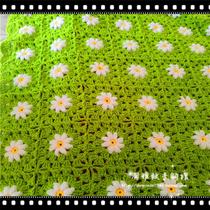 Tao elegant pure handmade crochet milk cotton lace hollow woven table mat coaster coaster tablecloth multi-color custom