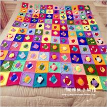 Tao elegant pure handmade crochet milk cotton lace hollow woven table mat coaster coaster tablecloth multi-color custom