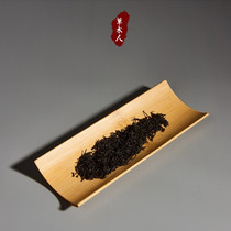 Grass and wood people bamboo tea Kung Fu tea tea ceremony accessories bamboo tea towel tea towel bamboo mat tea dial