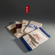 Cotton linen tea mat linen tea mat tea mat tea set accessories