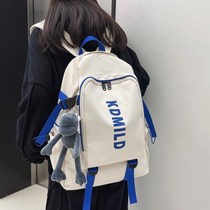 French SANDRO IFASHION backpack female all-match computer backpack male Japanese schoolbag high school junior high school students