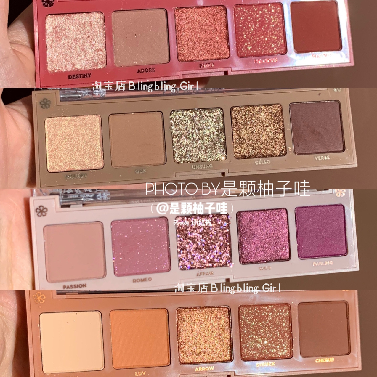 Deep little smoke! Eyeshadow palette ins ultra fire glitter niche purple cheap student mini earth color summer