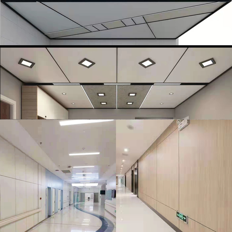 Aluminum Honeycomb Composite Panel Hung Wall Protection Wall Suspended Ceiling anti-double special Plate Metal Toilet Plate MAKEUP ROOM SEPARATOR PVC