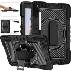 Lizhen Protection Case는 iPad10.2 실리콘 케이스 9.7 방지 방지 Haidilao 주문 핸드 홀더 Mini7/6/5/4 Pack Air13 Flat Panel Pro11 로터리 지원 A16 프레임 10 세대 10.9