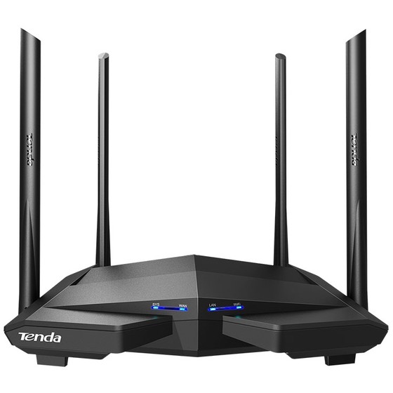 Tenda AC10 full gigabit wireless router home 5G high-speed wifi through the wall king gigabit port telecommunications mobile enhanced large-scale electric competition oil spiller AC1200