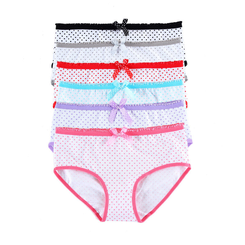 6 loaded cotton children underwear girls cotton underwear girls lace briefs children shorts