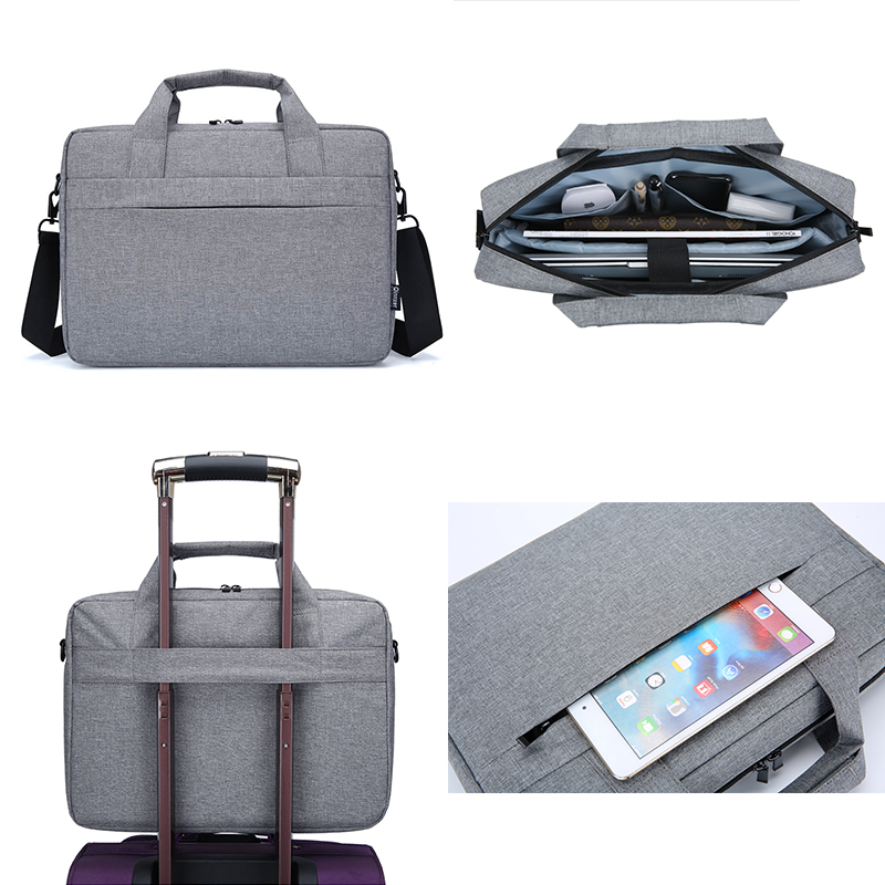 Laptop bag suitable for Dell Asus Lenovo glory Xiaomi 13 3 portable shoulder 14 inch 15 6 inch 17 3 men and women Huawei 16 1 inch business briefcase file bag customization