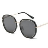 Солнцезащитные очки на солнечной энергии, в корейском стиле, коллекция 2022, защита от ультрафиолета, популярно в интернете