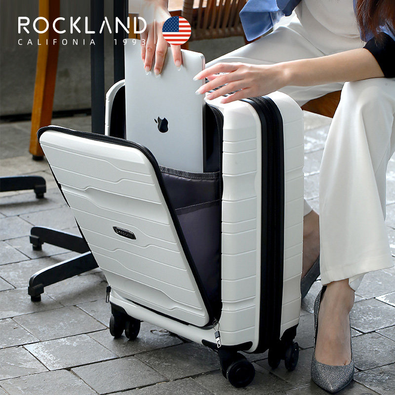 US Lockland Suitcase Female Pull-Lever Box Multifunction Suitcase Man Boarding Password Box Sturdy And Durable Thickened