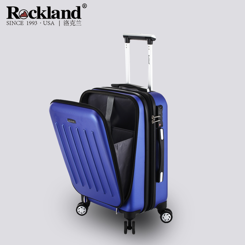 Rockland American Rockland suitcase for men and women 19-inch trolley travel password universal wheel business boarding case