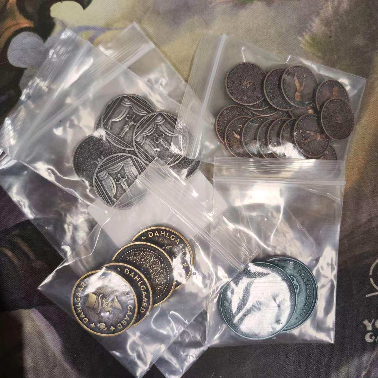 Trickerion大魔术师】真金属币配件，每份32枚，桌游新宠🔥-其它棋牌/桌面游戏-淘宝好物网