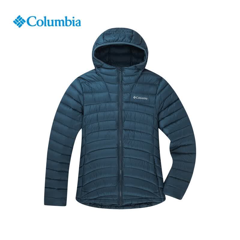 Autumn and Winter Columbia Outdoor Women's Water-Repellent 700 Fill Duck down Hooded down Jacket Wr6927
