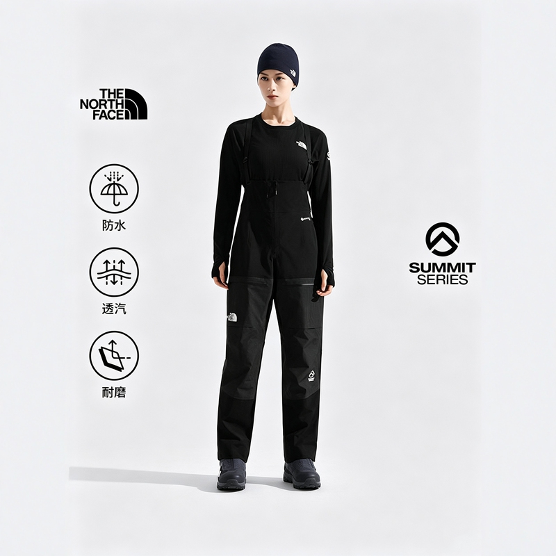 Thenorthface North Face Peak Jacket Women's Autumn and Winter Outdoor Hard Shell Gtx Waterproof Ski Pants 8C9N