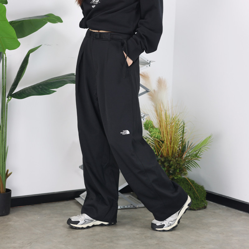Thenorthface North Face 26 Autumn and Winter New Outdoor Women's Pants Casual Wide-Leg Pants Warm Windproof Pants 8J72