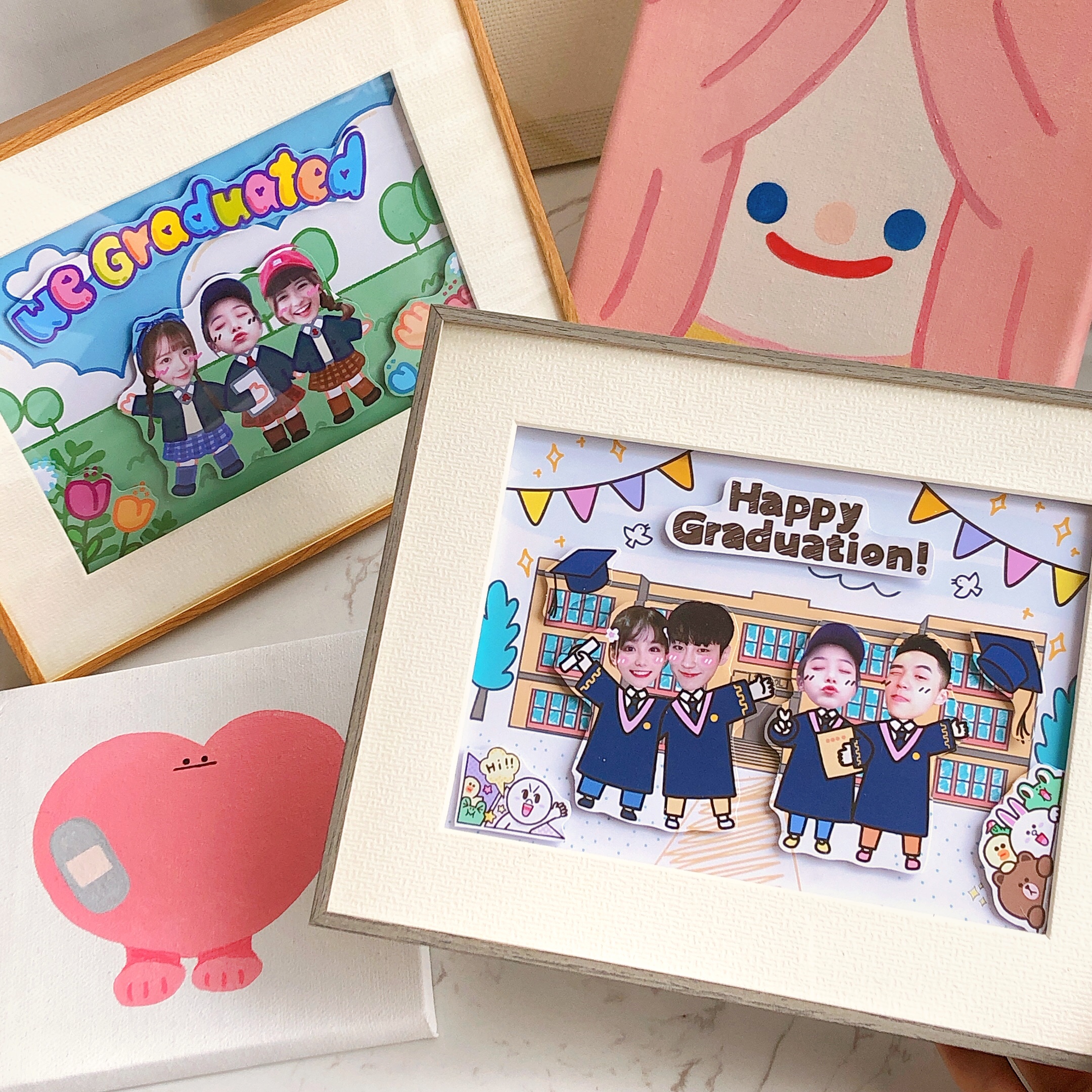 Heixiu cloud graduation photo frame graduation gift for classmates group photo dormitory commemorative roommate gift