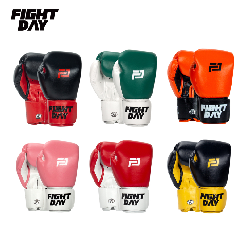 Fightday Boxing Gloves for Men and Women, Professional Striking Gloves for Fighting, Muay Thai, Sanda, and Free Fighting