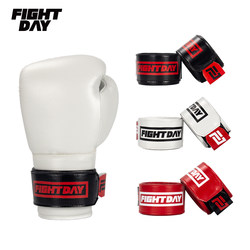 Fightday Lace-Up Self-Adjusting Boxing Gloves with Laces for Single-Wear, Self-Adjusting Velcro Conversion Buckle