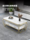 Coffee Table, Simple and Modern, Suitable for Small Living Rooms, Home Use Tea Table, Light Luxury, Rectangular, Tempered Glass, 2025 New Model