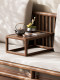 Tiebang Song-Style Aesthetic Solid Wood Luohan Bed Three-Piece Set for Living Room, Luohan Couch Bed, New Chinese-Style Zen Furniture