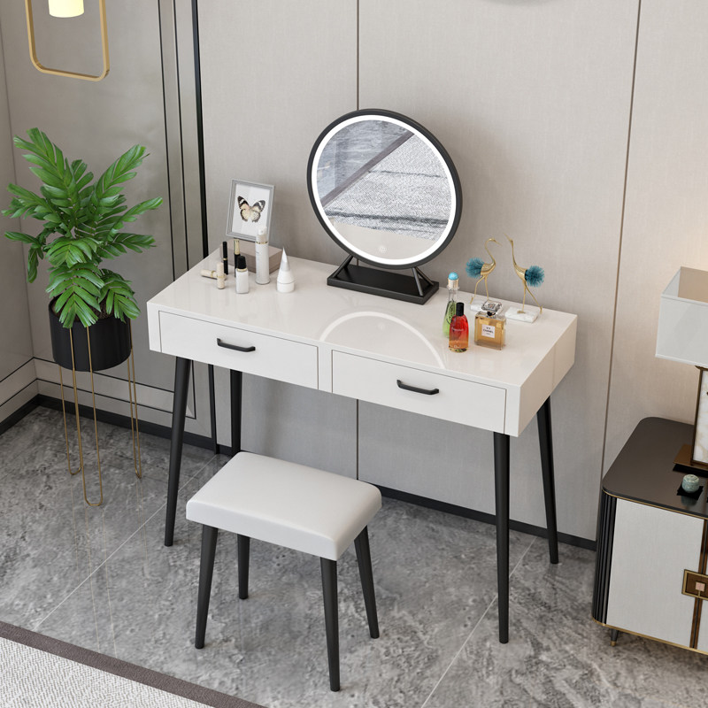 Makeup Desk Modern minimalist Home Small family Type Bedroom Makeup Table Combination Storage Cabinet Integrated House Rental House