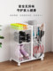 Basketball Storage Rack Badminton Table Tennis Roller Shoes Football Sports Equipment Yoga Mat Skateboard Floor Storage Rack