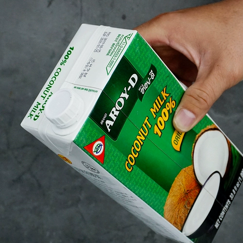 Вьетнам импортировал арой-д-лайли кокосовое молоко 1 л без добавления кокосового молока саго порт молоко десерт молоко ингредиенты чая