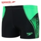 Quần bơi Speedo Quần bơi nam phẳng góc khô nhanh chóng Quần bơi in chuyên nghiệp Đào tạo đua xe quần bơi nam cao bền - Nam bơi đầm