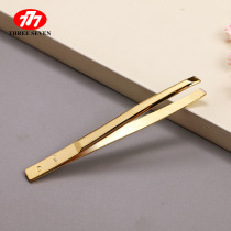 Korean 777 oblique eyebrow clip tweezers eyebrow trimming pliers eyelash curlers beauty tools