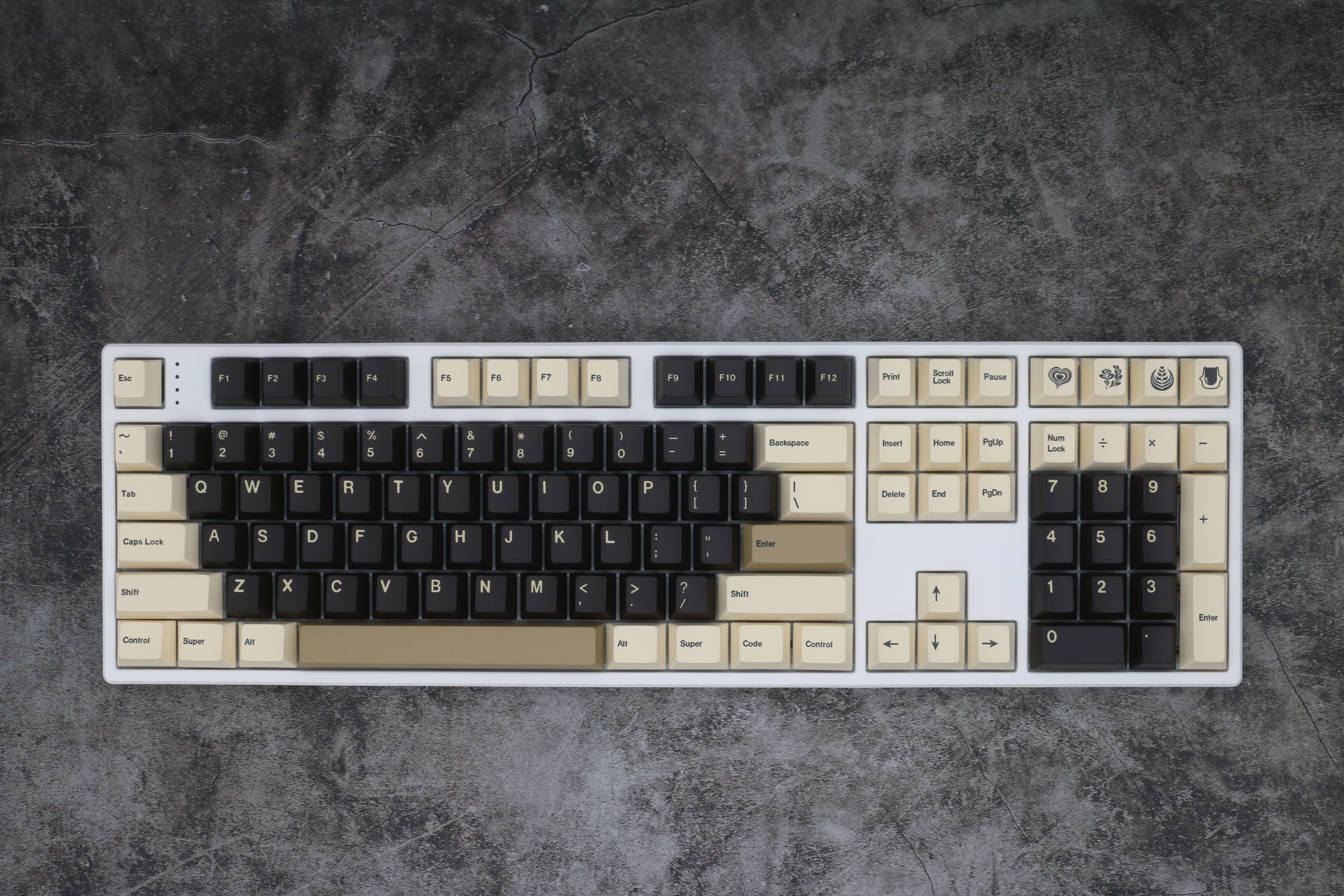 1 Set Milkyway Barista Keycaps PBT 5 Sides Dye Sublimation Key